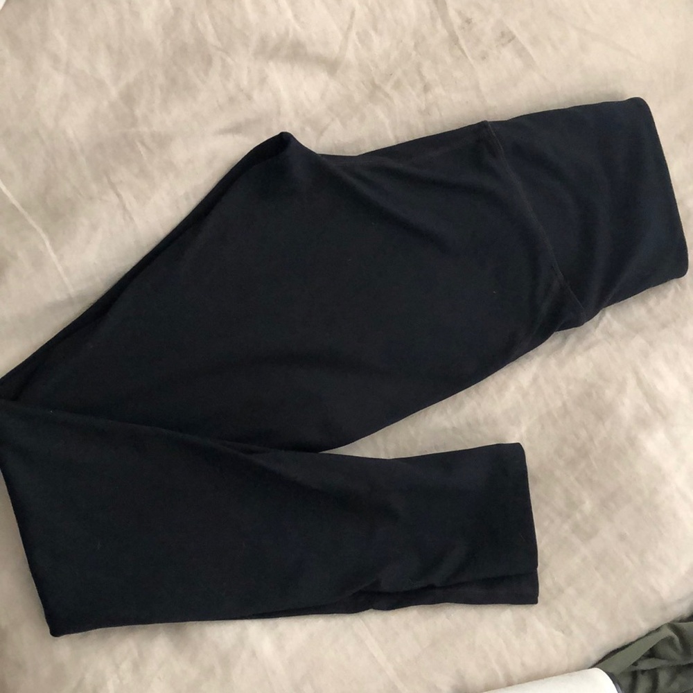 Black Compressive High Rise Leggings from Girlfriend Collective.